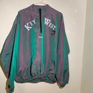 Vintage Key West Matte Reflective Quarter Zip